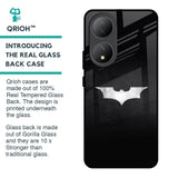 Super Hero Logo Glass Case for Vivo Y100 5G