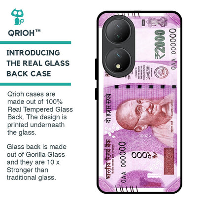 Stock Out Currency Glass Case for Vivo Y100 5G