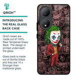 Joker Cartoon Glass Case for Vivo Y100 5G