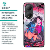 Radha Krishna Art Glass Case for Vivo Y100 5G