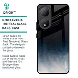 Black Aura Glass Case for Vivo Y100 5G