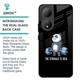 Real Struggle Glass Case for Vivo Y100 5G
