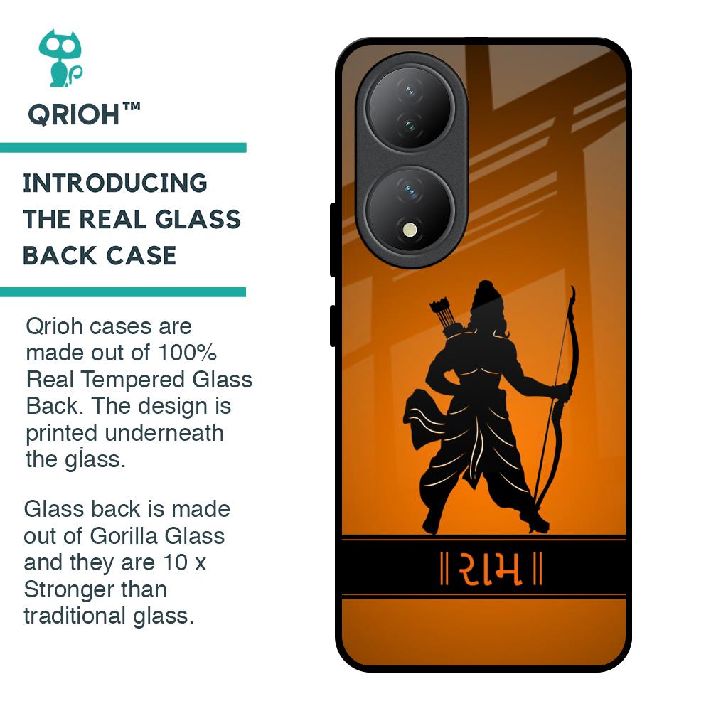 Halo Rama Glass Case for Vivo Y100 5G