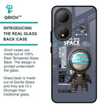 Space Travel Glass Case for Vivo Y100 5G