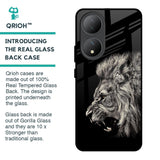 Brave Lion Glass Case for Vivo Y100 5G