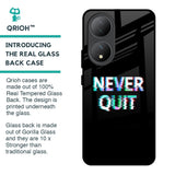 Never Quit Glass Case For Vivo Y100 5G