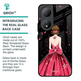 Fashion Princess Glass Case for Vivo Y100 5G