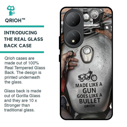 Royal Bike Glass Case for Vivo Y100 5G