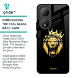 Lion The King Glass Case for Vivo Y100 5G