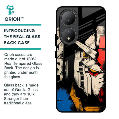 Transformer Art Glass Case for Vivo Y100 5G
