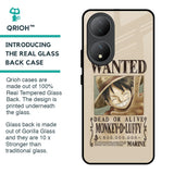 Luffy Wanted Glass Case for Vivo Y100 5G