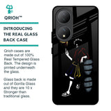 Luffy Line Art Glass Case for Vivo Y100 5G