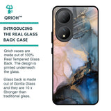 Marble Ink Abstract Glass Case for Vivo Y100 5G