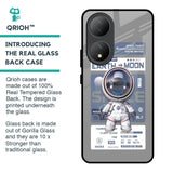 Space Flight Pass Glass Case for Vivo Y100 5G