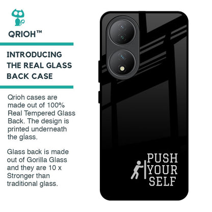 Push Your Self Glass Case for Vivo Y100 5G