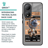 Space Ticket Glass Case for Vivo Y100 5G