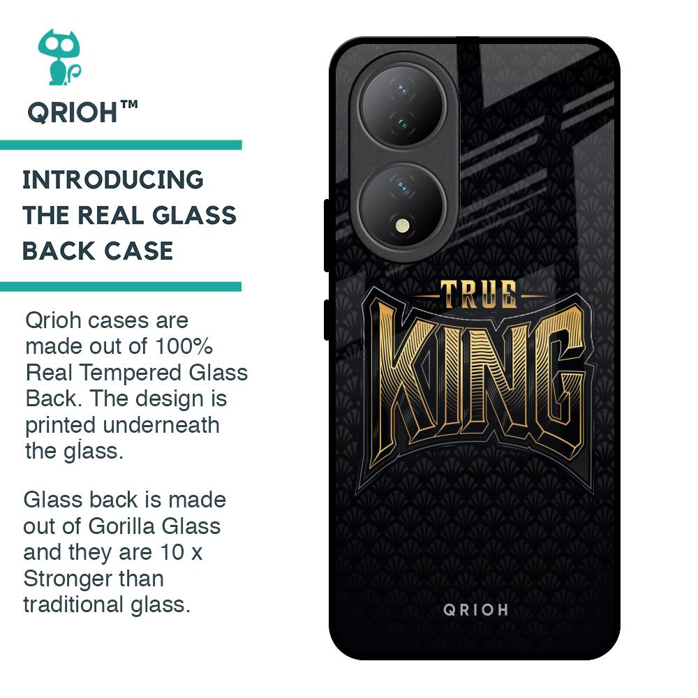 True King Glass Case for Vivo Y100 5G