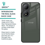 Charcoal Glass Case for Vivo Y100 5G