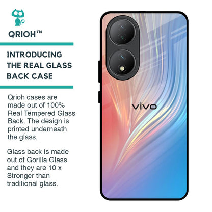 Mystic Aurora Glass Case for Vivo Y100 5G