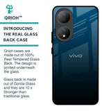 Sailor Blue Glass Case For Vivo Y100 5G