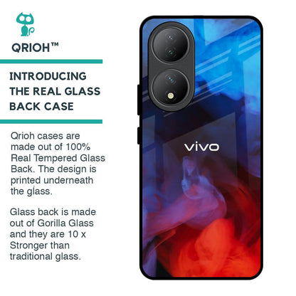 Dim Smoke Glass Case for Vivo Y100 5G