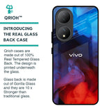 Dim Smoke Glass Case for Vivo Y100 5G