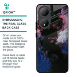 Smudge Brush Glass case for Vivo Y100 5G