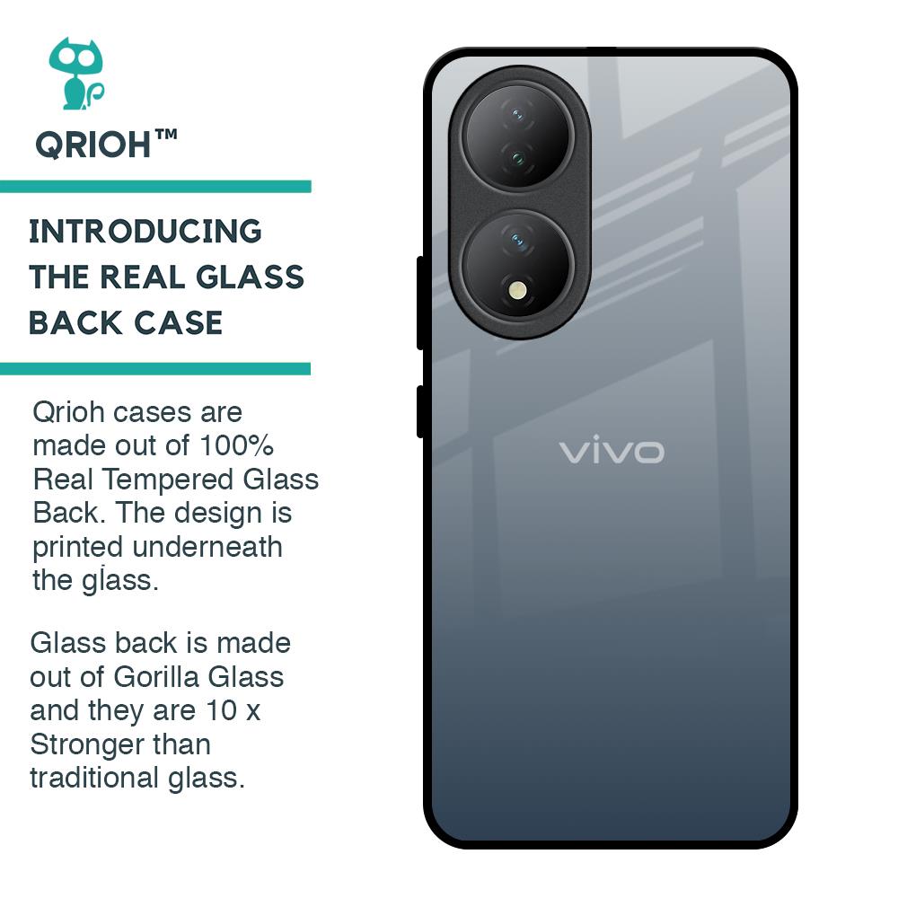 Dynamic Black Range Glass Case for Vivo Y100 5G