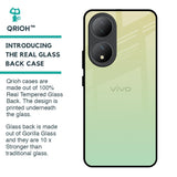 Mint Green Gradient Glass Case for Vivo Y100 5G