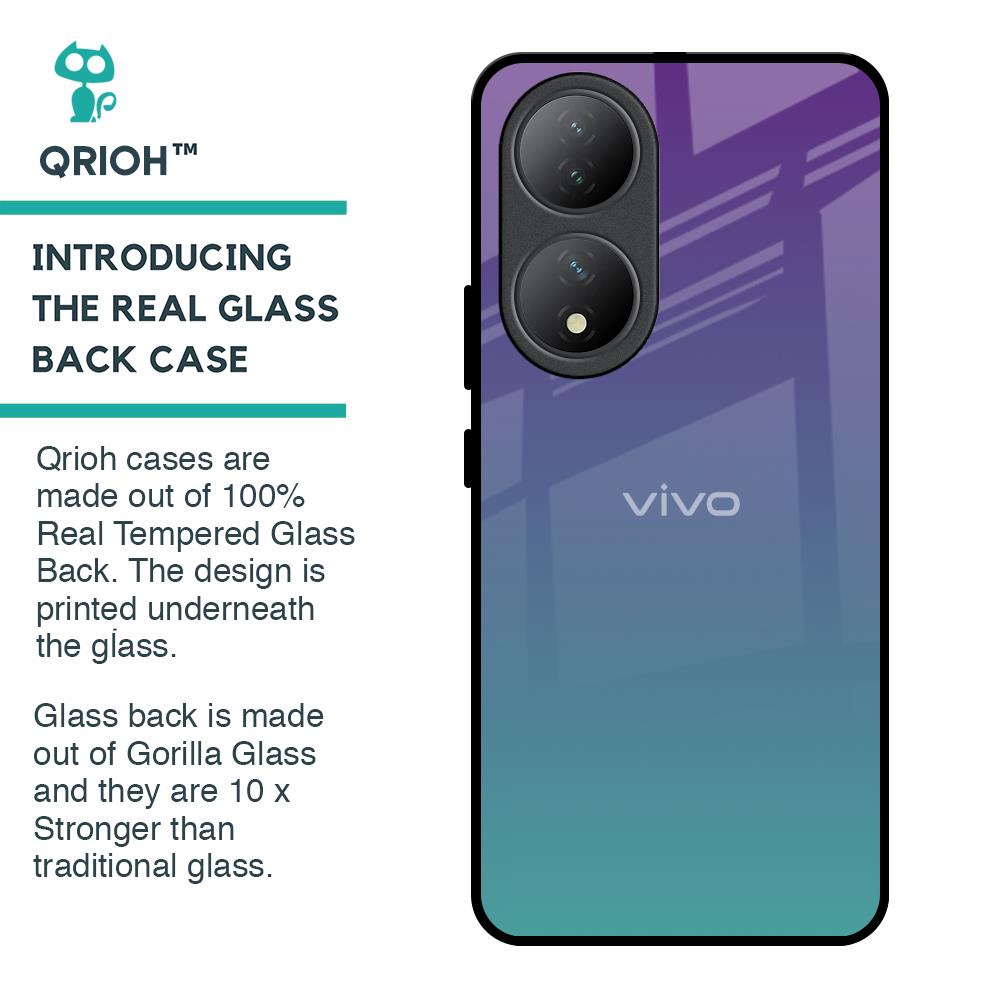 Shroom Haze Glass Case for Vivo Y100 5G