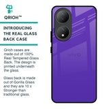 Amethyst Purple Glass Case for Vivo Y100 5G