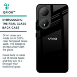 Jet Black Glass Case for Vivo Y100 5G