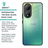 Dusty Green Glass Case for Vivo Y100 5G