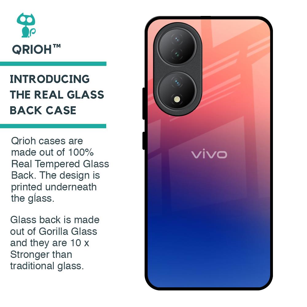 Dual Magical Tone Glass Case for Vivo Y100 5G