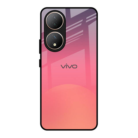 Sunset Orange Vivo Y100 5G Glass Cases & Covers Online