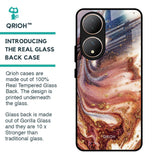 Exceptional Texture Glass Case for Vivo Y100 5G