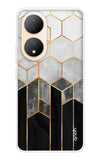 Hexagonal Pattern Vivo Y100 5G Back Cover
