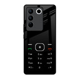 Classic Keypad Pattern Vivo V27 5G Glass Back Cover Online