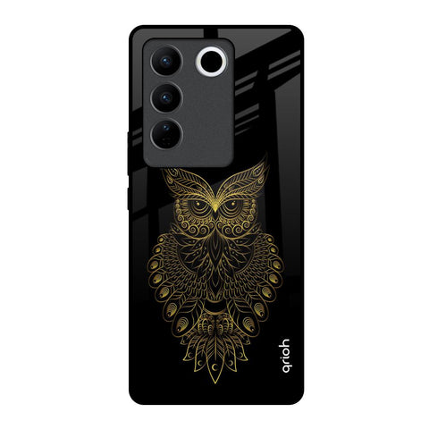 Golden Owl Vivo V27 5G Glass Back Cover Online