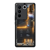 Glow Up Skeleton Vivo V27 5G Glass Back Cover Online