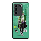 Zoro Bape Vivo V27 5G Glass Back Cover Online
