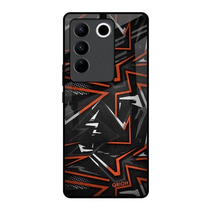 Vector Art Vivo V27 5G Glass Back Cover Online
