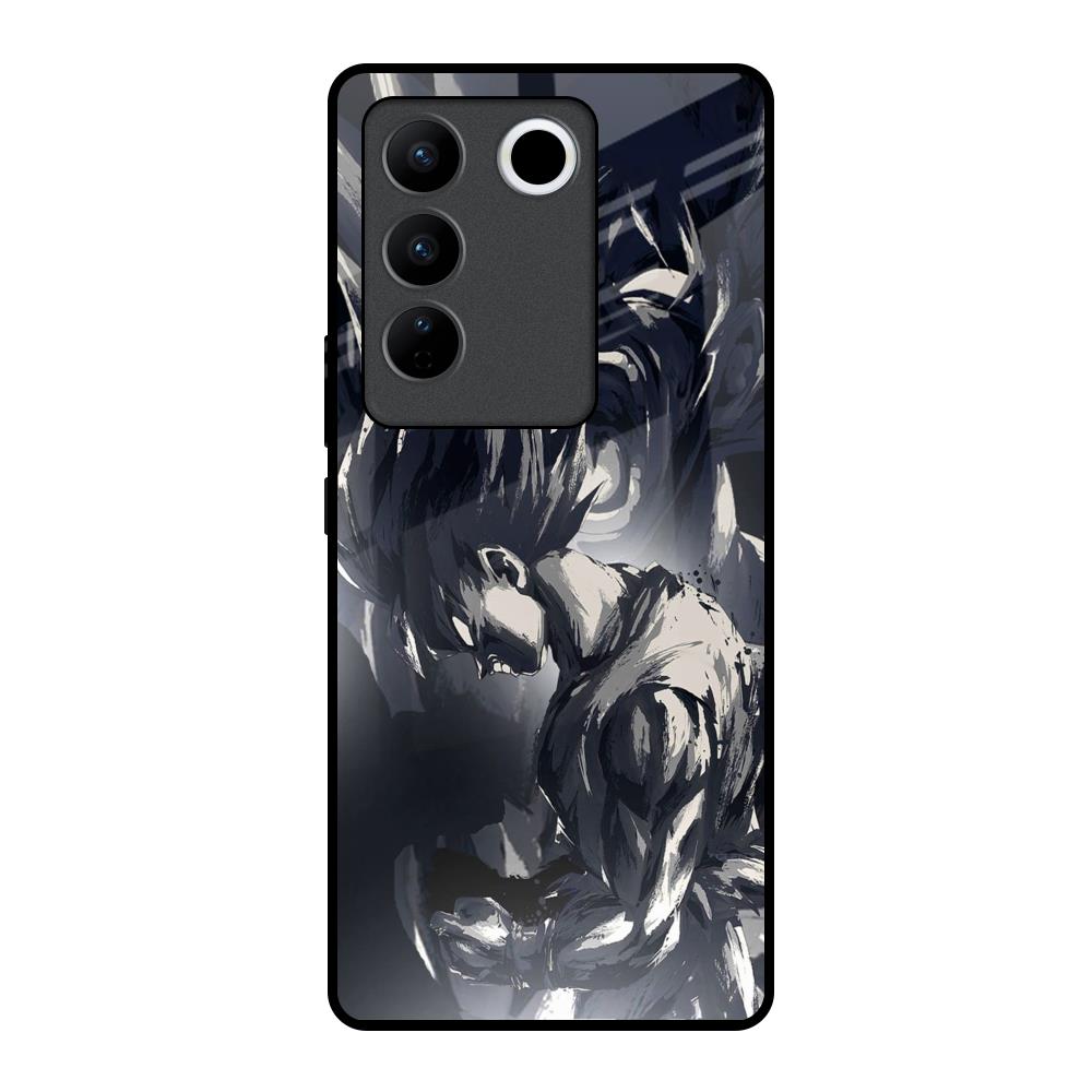 Sketch Art DB Vivo V27 5G Glass Back Cover Online