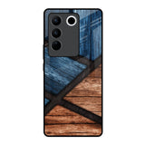 Wooden Tiles Vivo V27 5G Glass Back Cover Online