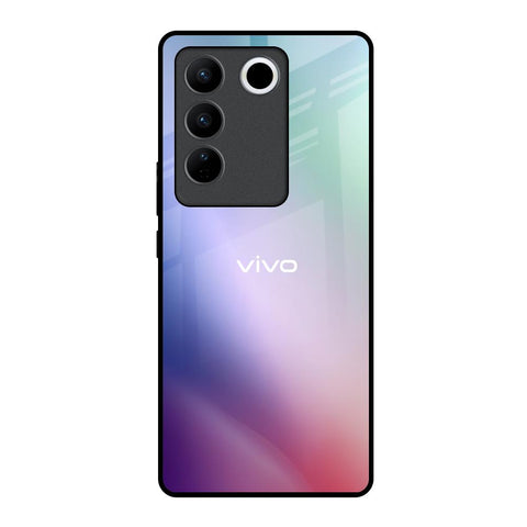 Abstract Holographic Vivo V27 5G Glass Back Cover Online