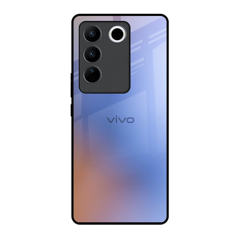 Blue Aura Vivo V27 5G Glass Back Cover Online