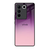 Purple Gradient Vivo V27 5G Glass Back Cover Online