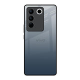 Smokey Grey Color Vivo V27 5G Glass Back Cover Online