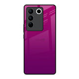Magenta Gradient Vivo V27 5G Glass Back Cover Online