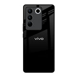 Jet Black Vivo V27 5G Glass Back Cover Online